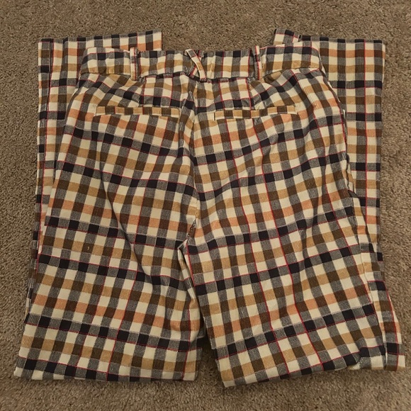Plaid Women's Pants Anthropologie - Picture 8 of 8